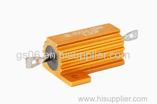 Golden Aluminum Housed Wirewound Power 10K Resistor