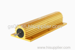 Golden Aluminum Housed Wirewound Power 10K Resistor