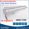 Rgb RGBW DMX 24v 1000mm bar wall washer 36W 48W 60W 72W wallwash led outdoor building lighting