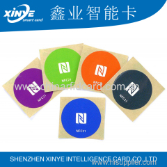 13.56mhz passive security tag disposable rfid nfc sticker