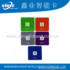 customized size nfc wet inlay passive rfid tag rfid sticker tag