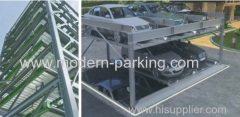 Intelligent pit type car parking systems