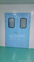 Specialized doors for pharmaceutical hospital electronics clean room