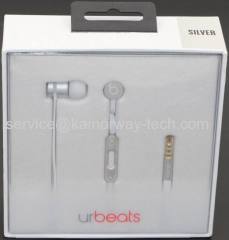 New Boxed urBeats3.0 by Dr.Dre Silver Special Edition Deep Bass Headphones Earphones