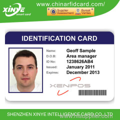 HF RFID Portrait ID Card