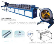 Sheet metal TDC Flange forming machine exported to Serbia