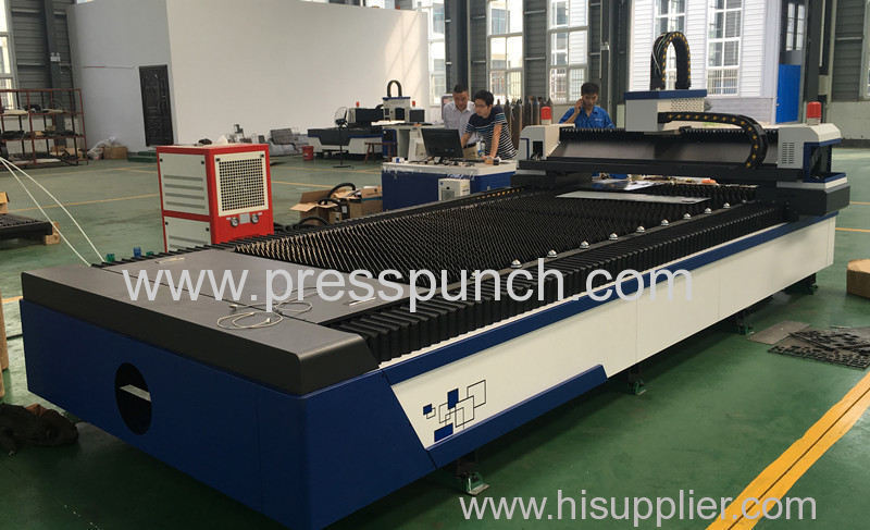 sheet metal 500W CNC Laser cutting machine exported to USA