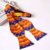 Colorful Dot Decoration Silk Double Sided Self Tie Custom Printed Bow Tie