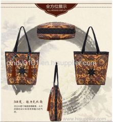 Factory Wholesale Fashion Tassel Handbag Embroidered Handbag