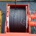 crane hydraulic winch with lebus drum