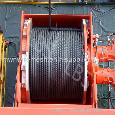 Offshore Platform Mooring Crane Winch