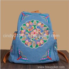 Backpack Lady Bag Canvas Satchel Women Travel bag