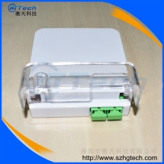 Hua Wei SC / APC 2Cores Fiber Optic Terminal Box