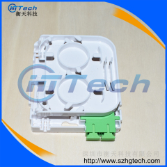 Hua Wei SC / APC 2Cores Fiber Optic Terminal Box