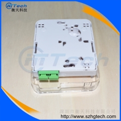 Hua Wei SC / APC 2Cores Fiber Optic Terminal Box