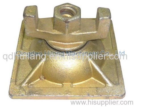 Swivel Plate With Wing Nut For Tie Rod Tie Rod Swivel Plate;Wing nut plate