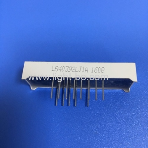Super bright green 0.39inch 4 digit 7 segment led display common cathode for equipment panel
