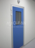 Specialized doors for pharmaceutical hospital electronics clean room