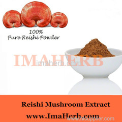 Organic and GMP whole sale reishi mushroom extract powder with polysaccharide 30% Wholesale
