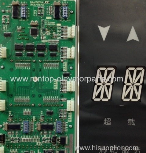 Elevator indicator PCB DAA25250A204 for OTIS elevator