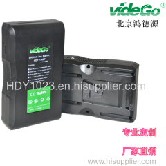 Vidego camera battery V-mount/gold mount battery