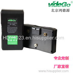Vidego camera battery V-mount/gold mount battery