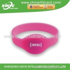 NTAG213 NFC silicone wristband