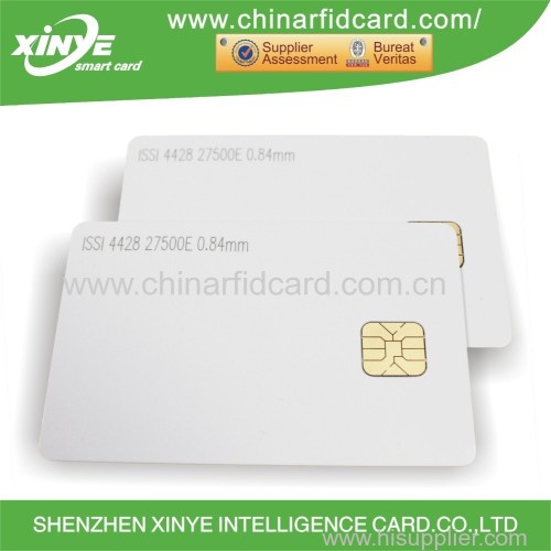 Printable Blank White Contact RFID Card with Chip