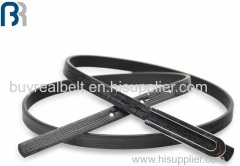 Fashion Black PU Belt