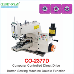 máquina de coser de botón industrial de alta velocidad del océano del crédito del océano