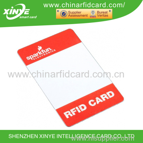 inkjet printable rfid Ntag215 blank nfc plastic card