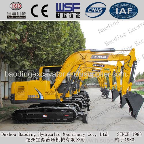 Baoding Machinery BD90 small crawler excavator with 0.5m3 bucket