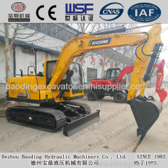 Baoding Machinery BD80 crawler excavator with yanmar engine