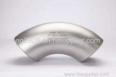 45/90/180 degree Stainless steel long radius or short radius seamless or welded elbow fittings