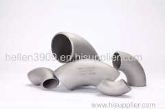 45/90/180 degree Stainless steel long radius or short radius seamless or welded elbow fittings