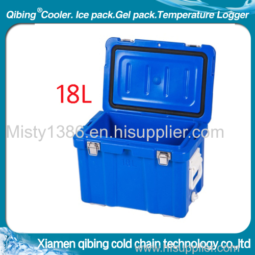 18L blue rotomolded cool ice box