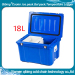 18L blue rotomolded cool ice box