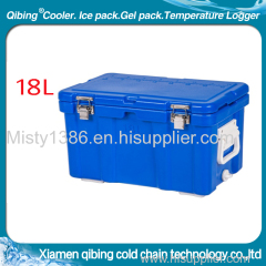 18L blue rotomolded cool ice box