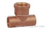 T-153 FEMALE TEE OF BRONZE PIPE FITTING