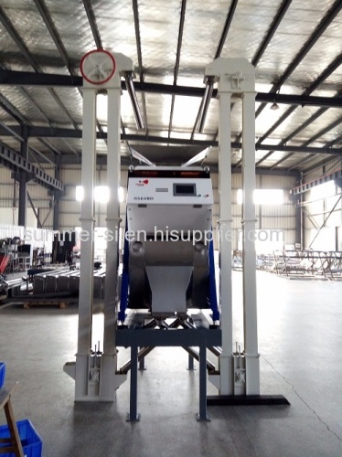 rice color sorter; millet color sorter machine with high precision and low price