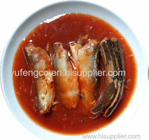 canned mackerel in tamato (easy open end) 155g/425g