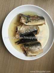 canned mackerel in brine