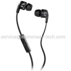 New Skullcandy Smokin' Buds 2 In-Ear Audio Earbud Headphones With Microphone In-Line Control Black