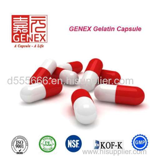 Halal and Kosher certificated Gelatin Capsules