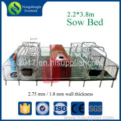 Farrowing pigs cages galvanized steel cage for pigs farrowing crate