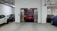 Automatic car parking elevator only for lifting