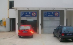 Automated car parking elevator only for lifting