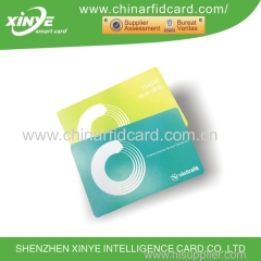 rfid blank business plastic smart card printed