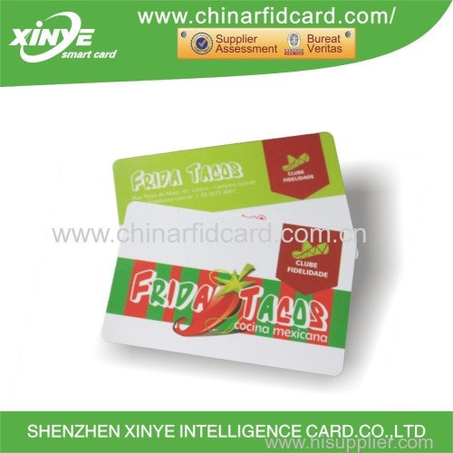 High quality NFC pvc barcode card HF ISO1443A smart card 1k rfid card