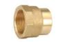 FEMALE CONNECTOR OF BRASS PIPE FITTING
